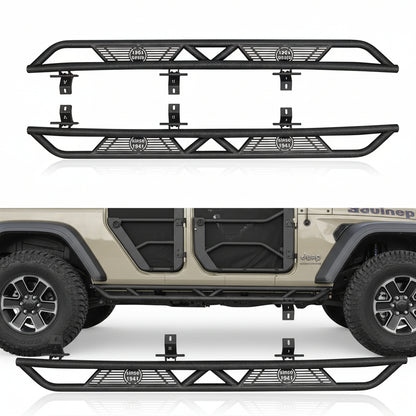 Gladiator Running Board Side Step Slider Nerf Bars for Jeep Gladiator JT Pickup Truck 2020-2026