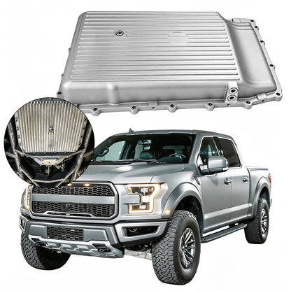Aluminum Transmission Oil Pan with Magnetic Plug for F150 Expedition Ranger