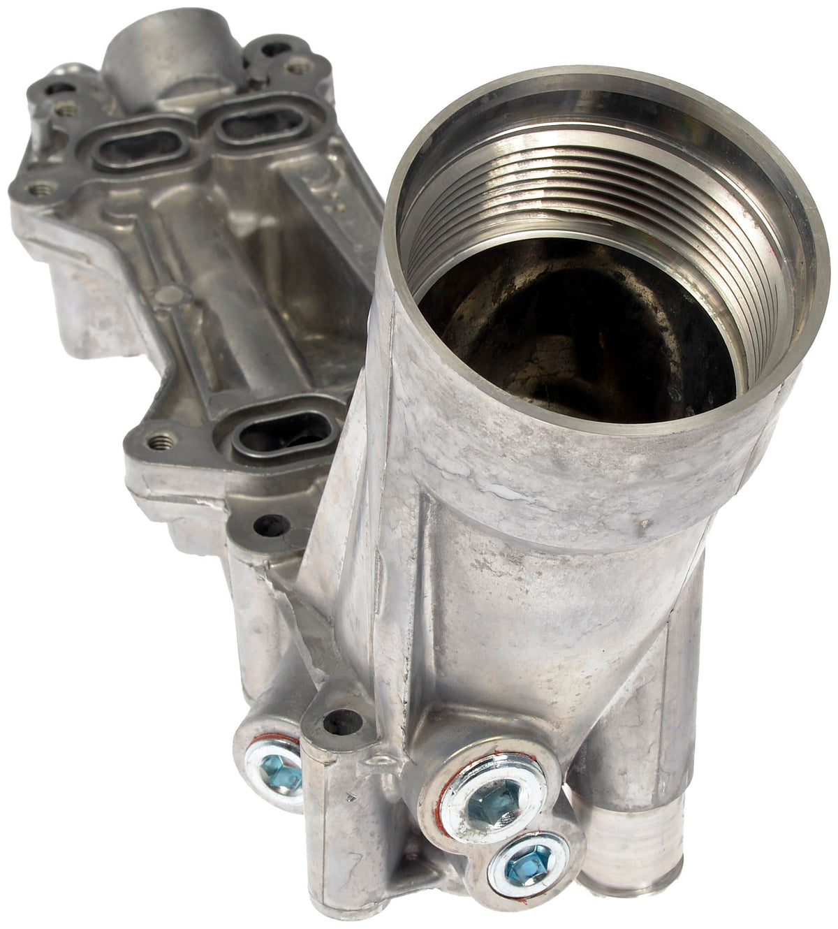 Engine Oil Filter Housing with Oil Cooler for 2011-2026 Chrysler Dodge Jeep Ram Volkswagen, Upgraded Aluminum
