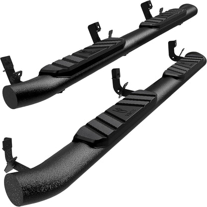 Tyger Auto 3.5" Rider Running Boards Compatible with 2009-2018 Dodge Ram 1500; 2019-2024 Classic | Quad Cab | TG-SS2D35118 | Side Step Rail Nerf Bars