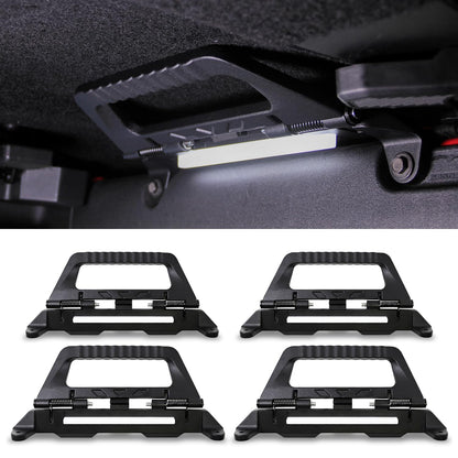 Bronco 4-Door LED Grab Handles, Aluminum Grip