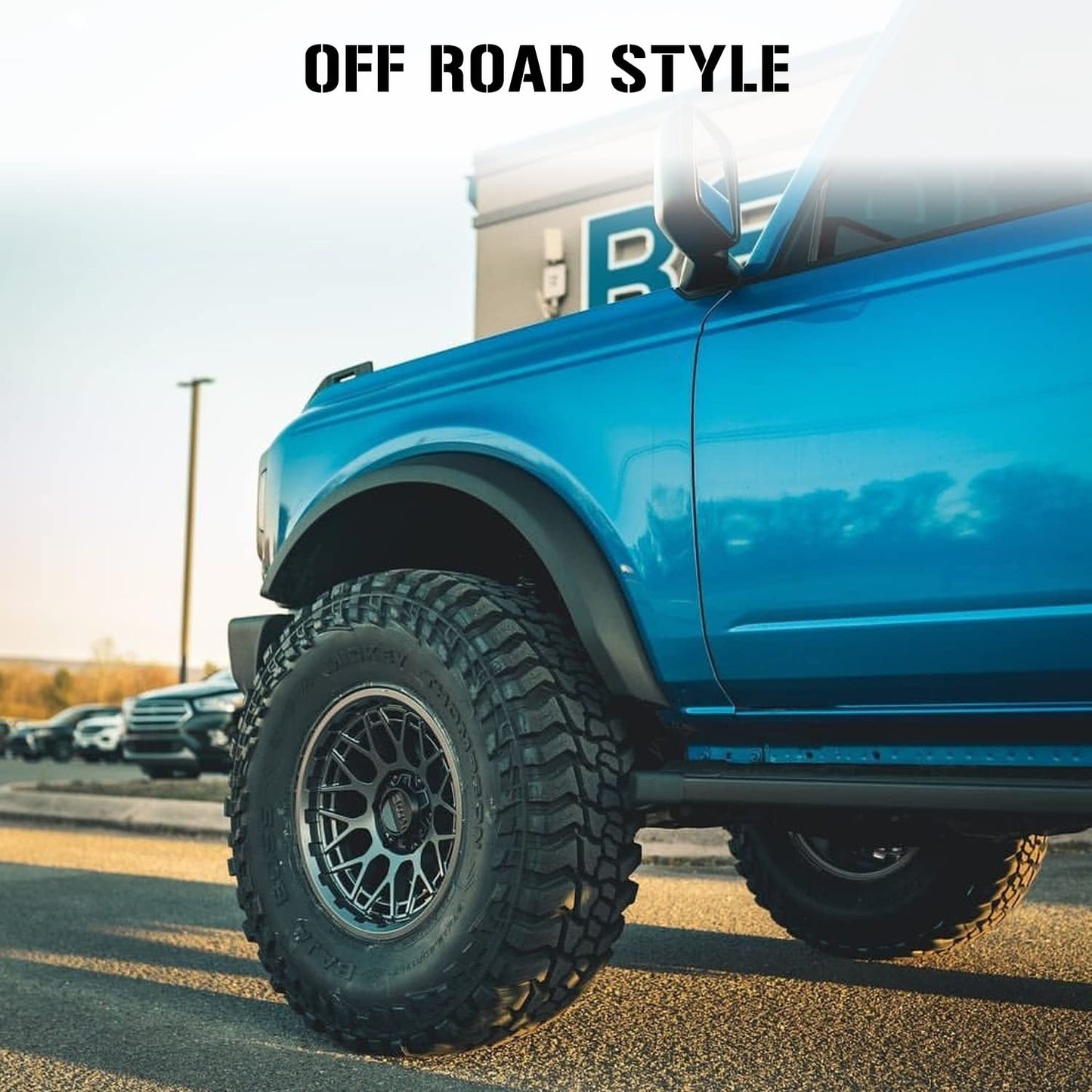 Running Boards for 2021-2026 Ford Bronco 4-Door - Side Step Bars
