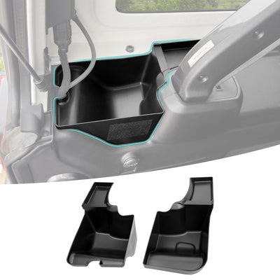 Rear Wheel Well Storage Boxes for 2024-2025 Jeep Wrangler JL 4-Door (Left + Right)