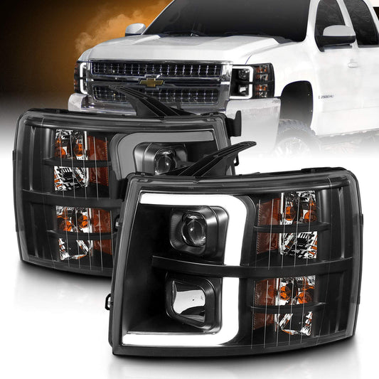 For 2007-2013 Chevy Silverado 1500/07-14 2500HD 3500HD Led, Halogen - OHMU