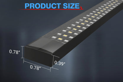 60" Red Sequential LED Tailgate Light Bar - Triple Row 504 LEDs for Ford/RAM (5 Functions)