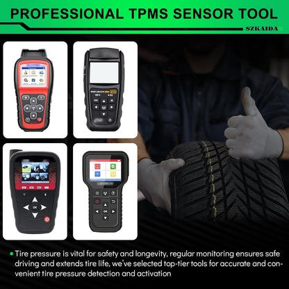 4-PCS TPMS Sensors (315MHz) for 2007-2016 Chevy Silverado/GMC Sierra/Express - Replaces 13598771/13586335