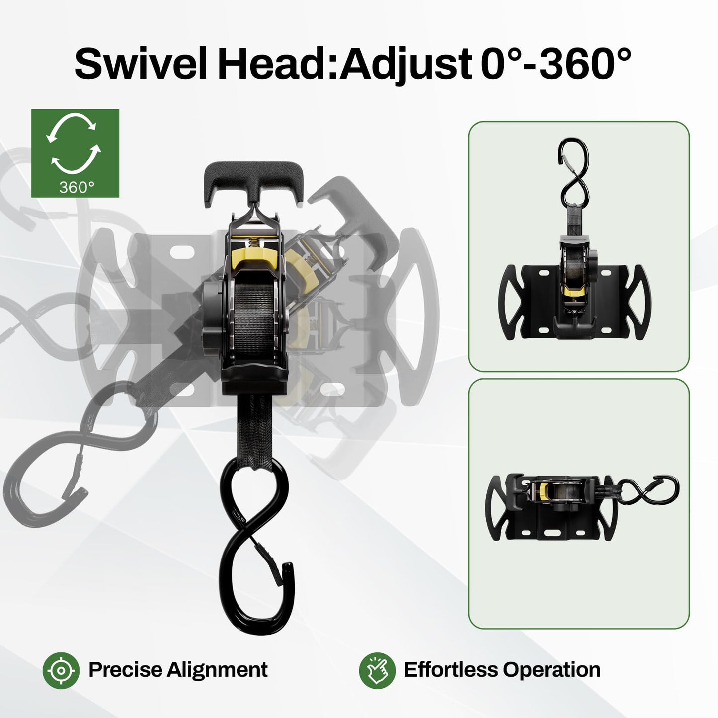 Retractable Ratchet Straps for Ford F-Series (2015-2026)