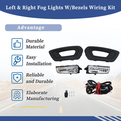 Ford Transit Fog Lights Kit with Clear Lens