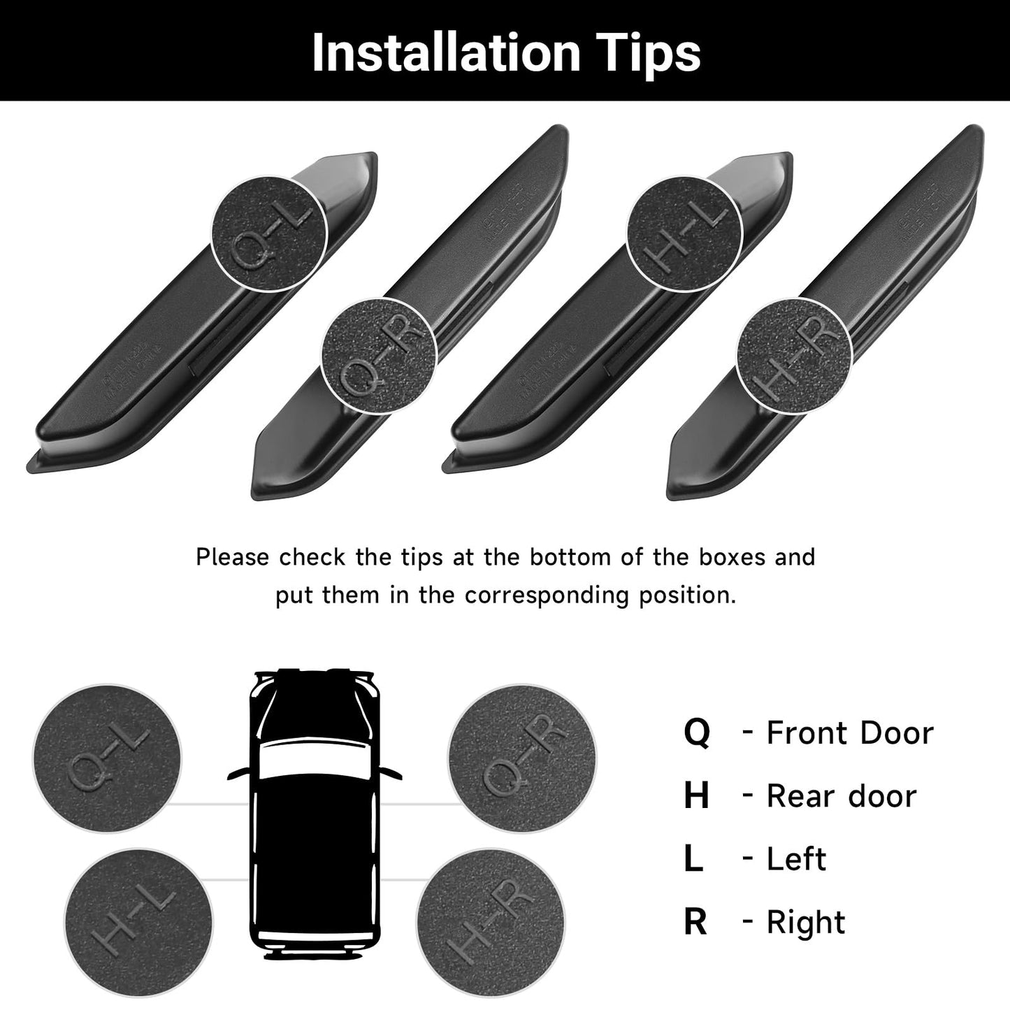 5-PCS Interior Organizer Tray Set for 2025-2026 Ford Bronco 4-Door (Excludes Sport)