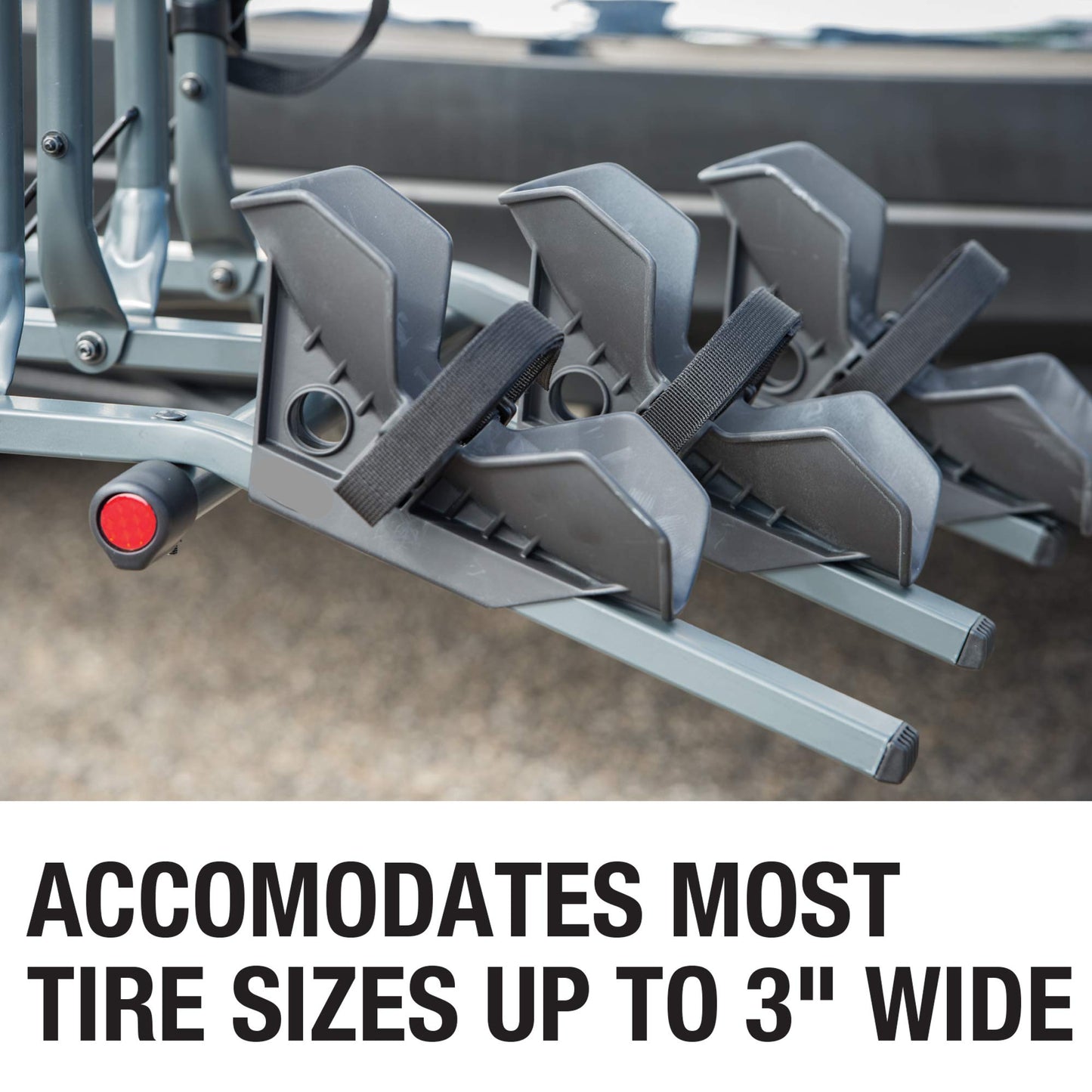 Right Up 350 Platform Hitch Rack for 3 Bicycles