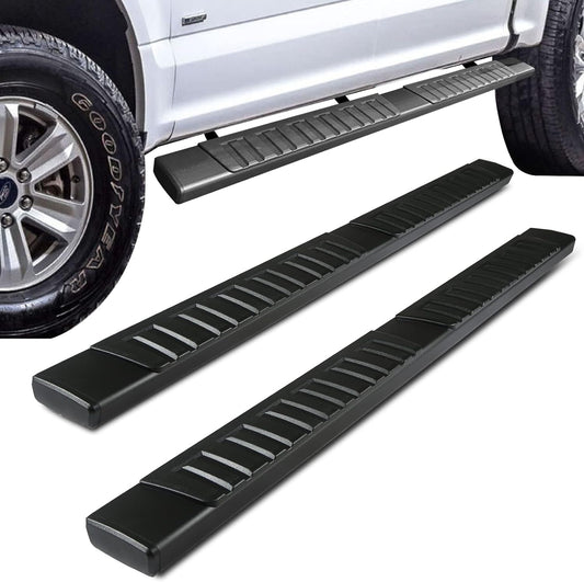 6.5 Inches  Running Boards for 2015-2024 Ford F-150 F-250 F-350 Super Duty Crew Cab 4-Door - OHMU