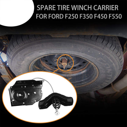 Spare Tire Winch Hoist for 1999-2007 Ford F-250/350/450/550 Super Duty - Replaces 924-528/6C3Z1A131AA/F81Z1A131AF etc.