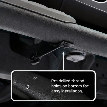 Tyger Auto 3.5" Rider Running Boards Compatible with 2009-2018 Dodge Ram 1500; 2019-2024 Classic | Quad Cab | TG-SS2D35118 | Side Step Rail Nerf Bars