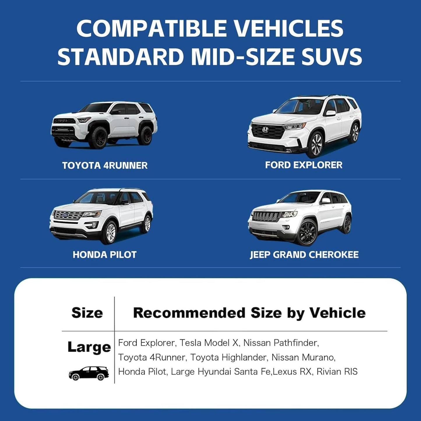 100% Waterproof Split Cargo Liner - Heavy-Duty w/60/40 Bench & Armrest Pass-Through, Machine Washable, Non-Slip