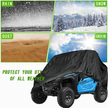 Yamaha UTV Cover 2 Seats All-Weather Protection Waterproof