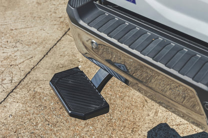 Manual Retractable Bed Step for 2021-2026 Ford F-150 & Lightning - 330 lb Capacity