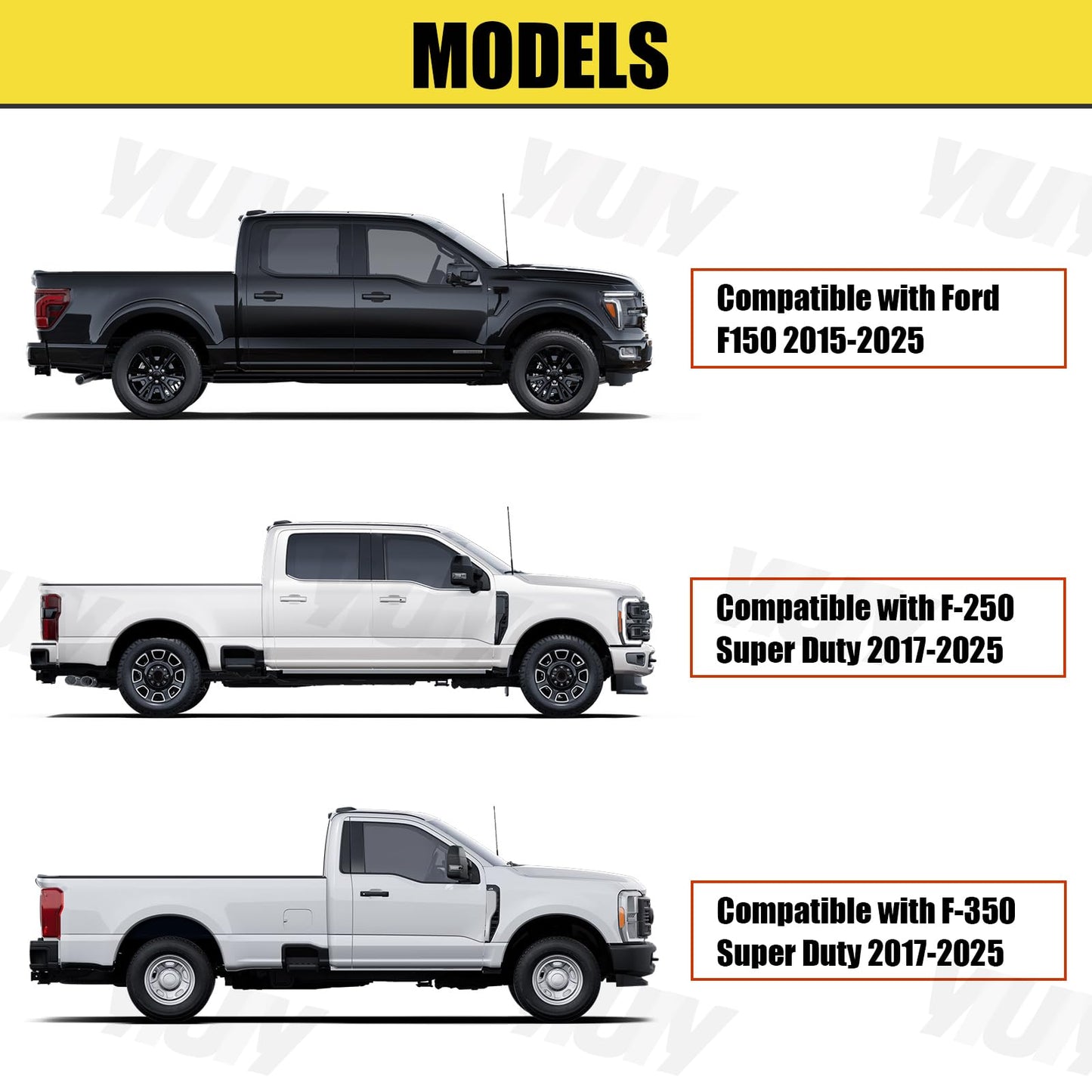 Retractable Truck Bed Tie Down Anchors for F-Series