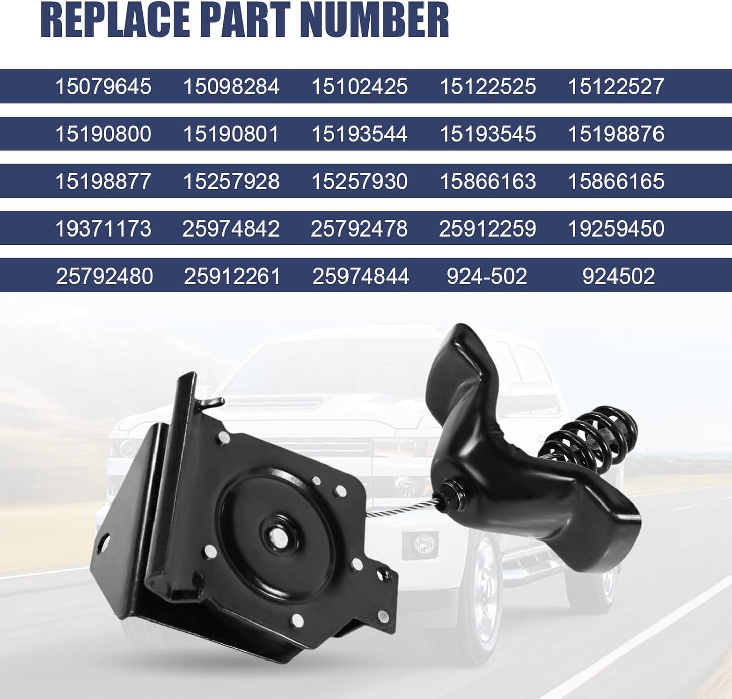 Spare Tire Winch Hoist for 2003-2010 Chevy/GMC 2500/3500 Series - Replaces 924-502/25792480/25912261/25974844