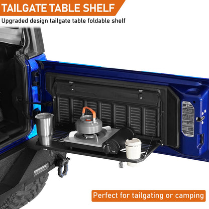Wrangler JL Tailgate Table for Jeep JLU, Outdoor Trunk Organizer