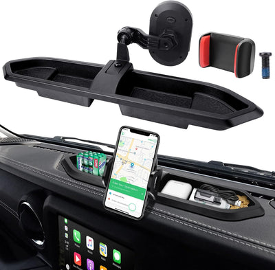Upgraded Phone Mount for 2018 - 2023 Jeep Wrangler JL JLU & Gladiator JT