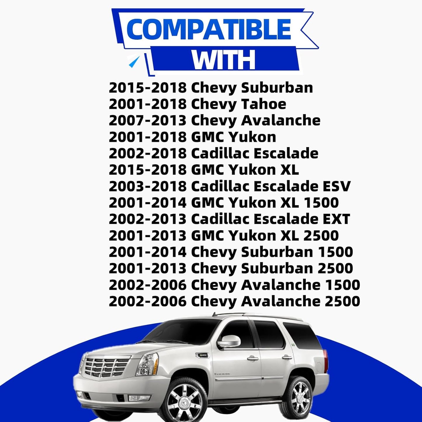Spare Tire Winch Hoist for 2001-2020 Chevy/GMC/Cadillac Full-Size SUVs - Replaces 924-517/22968178/25974845