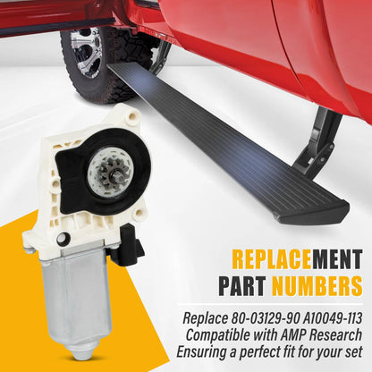 AMP Research Side Step Motor Kit - 80-03129-90, Replaces A10049-113