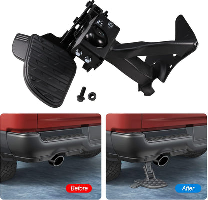 Retractable Rear Bumper Step for 2019-2022 Ram 1500 DT (Dual Exhaust) - Replaces 82215289AG/AH