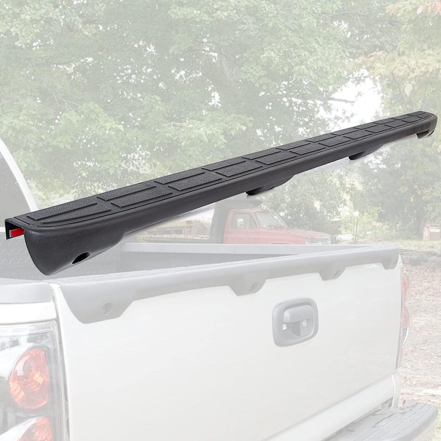 Textured Black Tailgate Spoiler Cap for 1999-2007 Chevy/GMC 1500/2500/3500 - Replaces 15932249/GM1909101