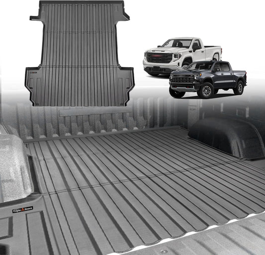Truck Bed Mat Compatible with 2019-2024 Chevy Silverado/GMC Sierra 1500 - OHMU