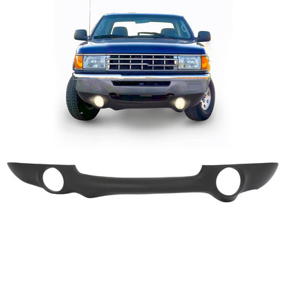 Ford Ranger Front Bumper Valance with Fog Light Holes