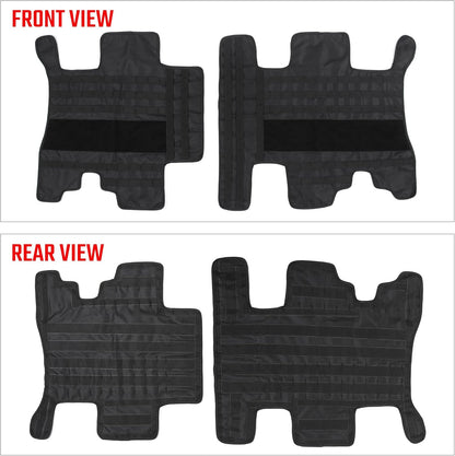 Roof Liner Organizer Overhead Storage Jacket Overhead Car Organizer Car Headliner Storage Organizer For Ford Bronco 2021 2022 2023 2024 2/4 Doors Roof Tactical Vest Accessories With 5 Molle Pouch