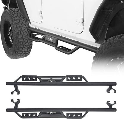 Running Boards for 2007-2018 Jeep Wrangler JK 4-Door Only
