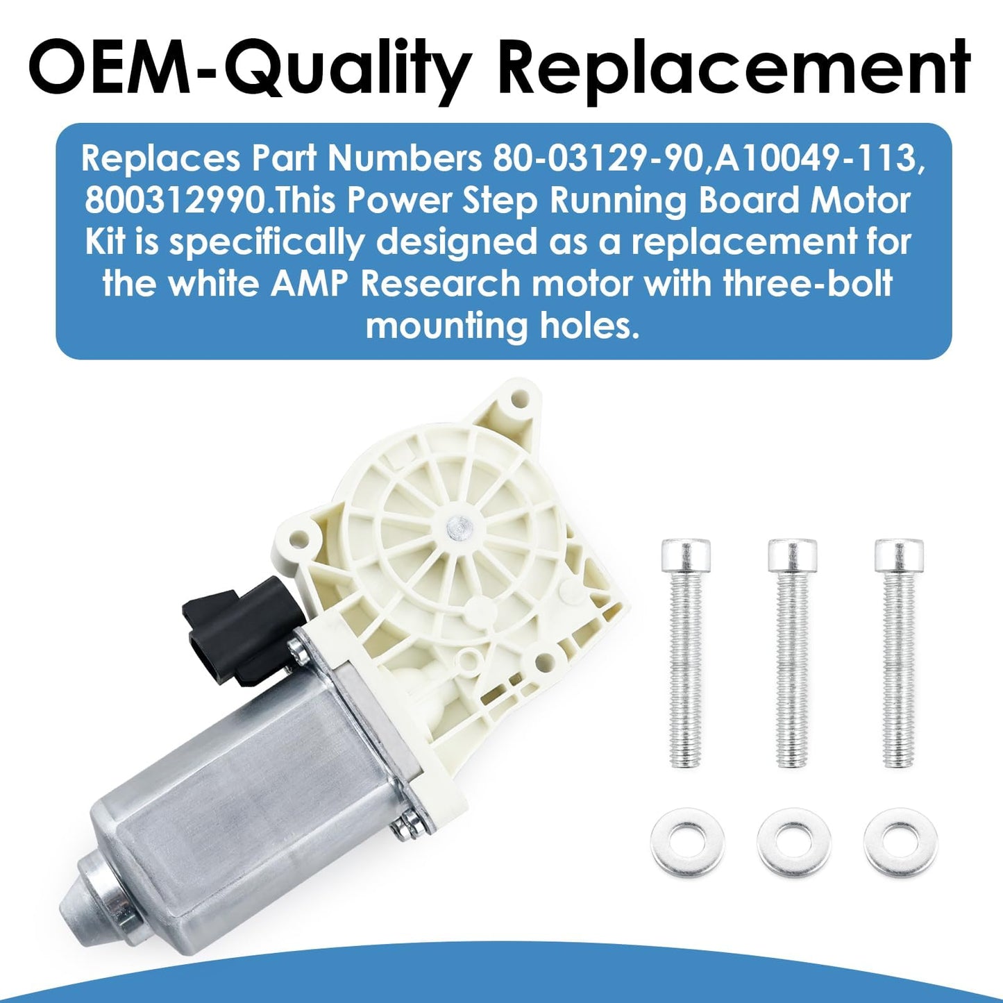 AMP Research Replacement Step Running Board Motor Kit