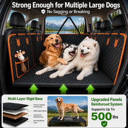 Waterproof Nonslip Dog Hammock, 52" Back Seat