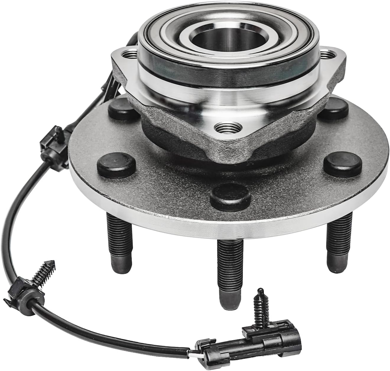 Front Wheel Hub Pair for 4WD Chevy/GMC 1500 & Full-Size SUVs - Bearing Assembly Set