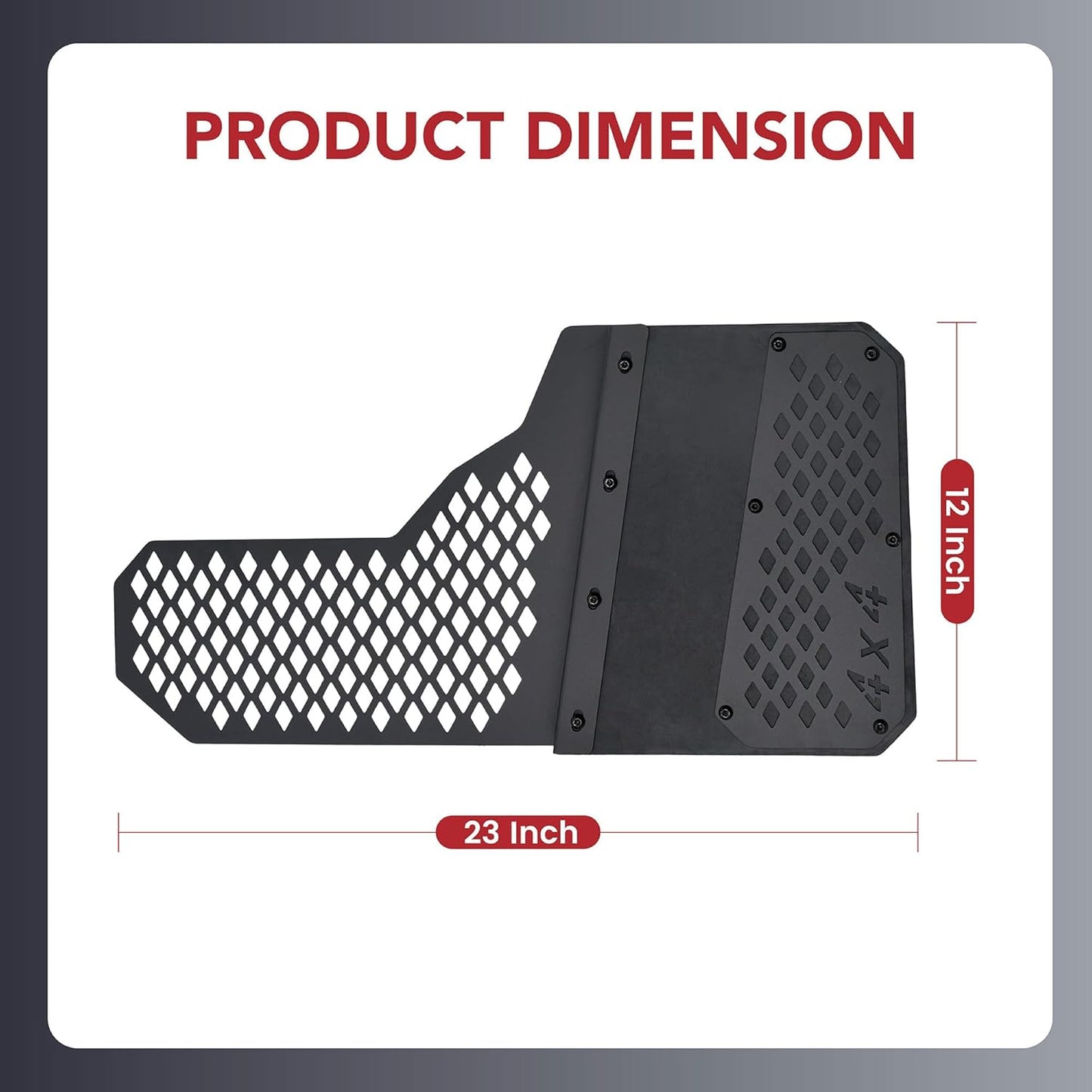 Mud Flaps for Pickup Trucks Heavy-Duty Accessories