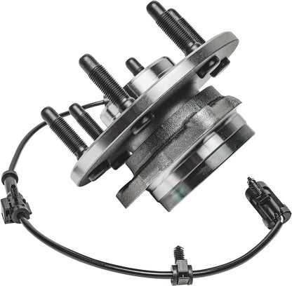Front Wheel Hub Pair for 4WD Chevy/GMC 1500 & Full-Size SUVs - Bearing Assembly Set