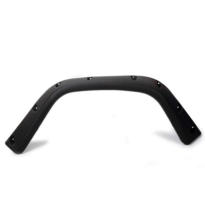 Jeep Wrangler TJ/LJ Fender Flares, Pocket-Riveted, Textured Black