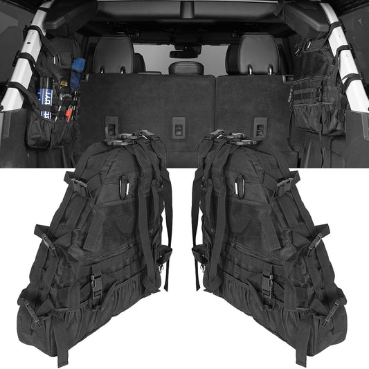 Roll Bar Cargo Bag with Multi Pockets for 2021-2026 Ford Bronco 4-Door (Excludes Raptor/Sport)