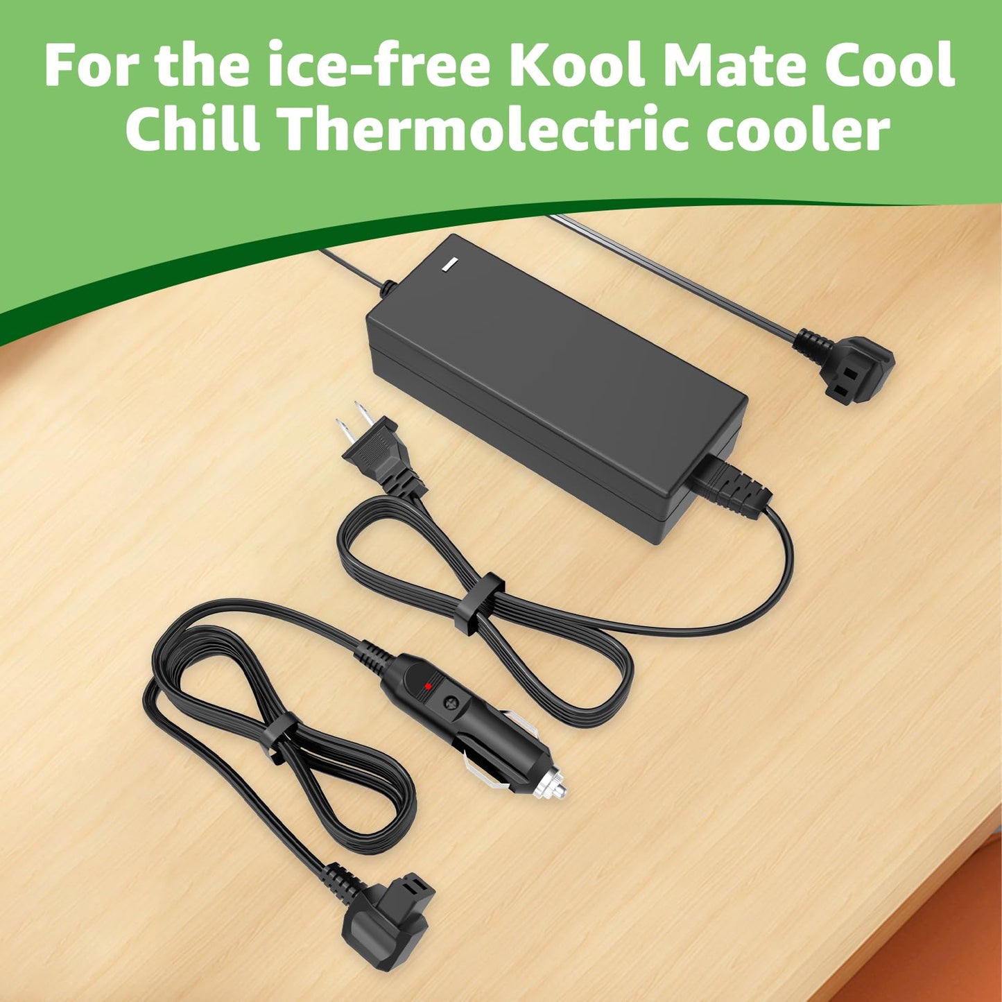 12V/24V Car Fridge Power Cord for Portable Refrigerators