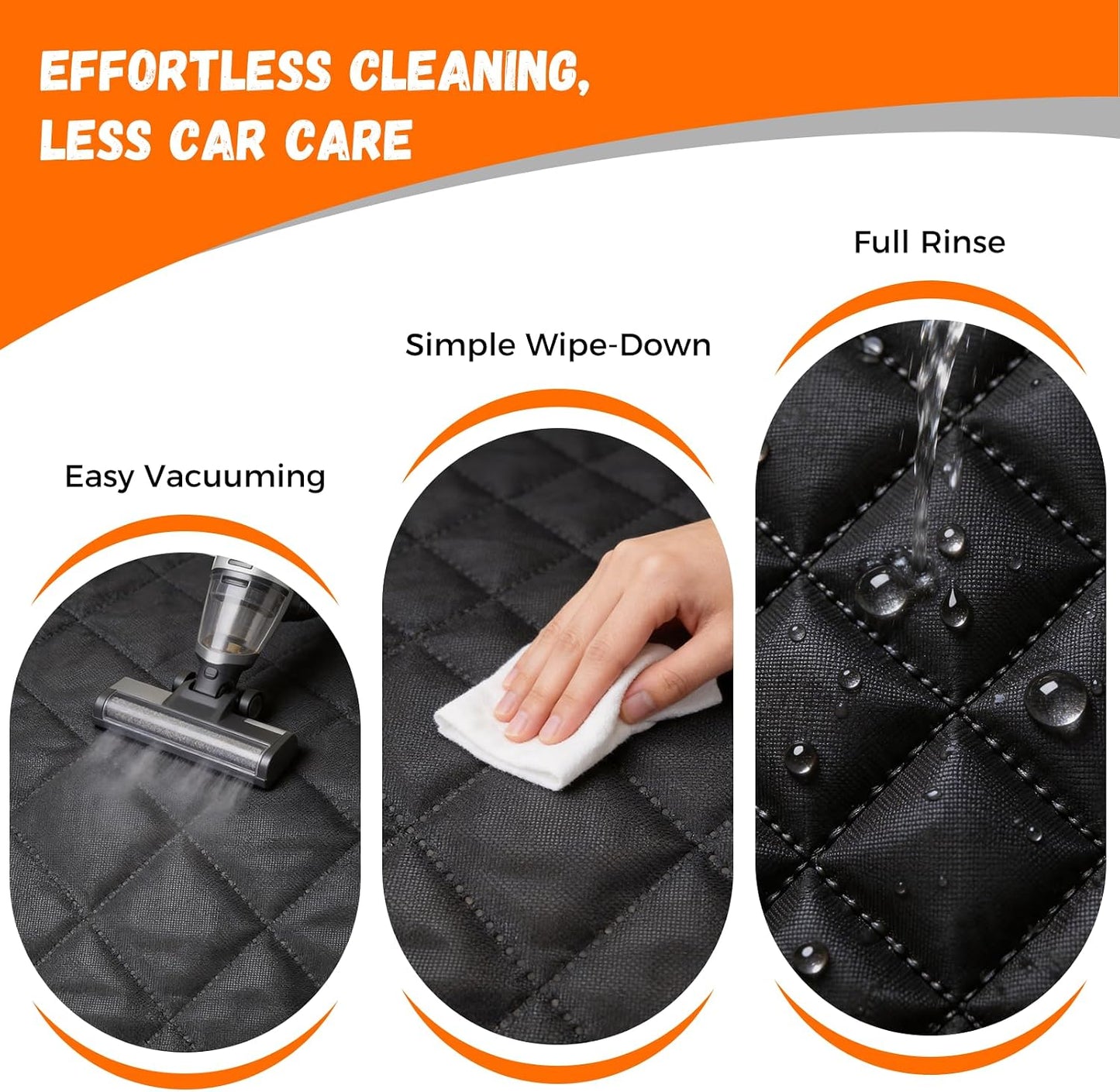 Waterproof SUV Cargo Liner for Dogs - Large Universal Fit w/Side Walls, Bumper Flap, Scratchproof for Sedan/Van