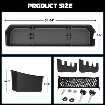 Underseat Storage Compatible with 2015-2024 F-150 F250 F350 F450 F550 - OHMU