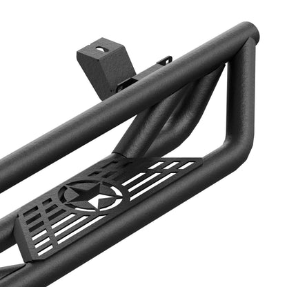 Drop Side Steps / Rock Sliders for 2018-2026 Jeep Wrangler JL 4-Door (Inc. 4XE)