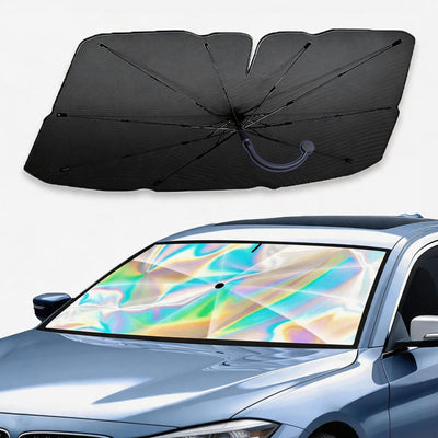 Foldable Car Windshield Sun Shade Umbrella, UV Block, Sedans SUVs Medium
