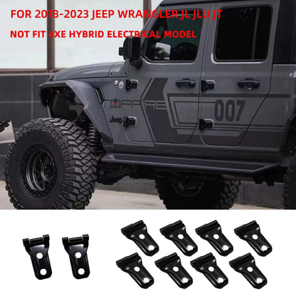 Hinge Cover Trim for Jeep Wrangler JL JT, 10Pcs