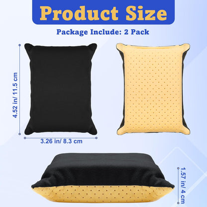 2-PCS Absorbent Window Defogger Sponge - Fast Glass Cleaner (Yellow+Black)