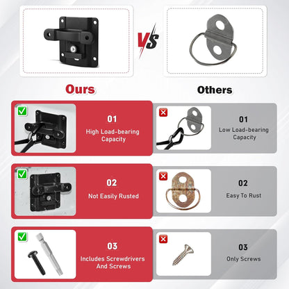 4PCS Tie Down Anchors fit for Ford F150 F250 F350 &Raptor (Include Lightning) 2015-2025 2026 Truck Bed Tie Downs Replacement for Boxlink Bed Tie Downs# FL3Z-99000A64-B Automotive Accessories