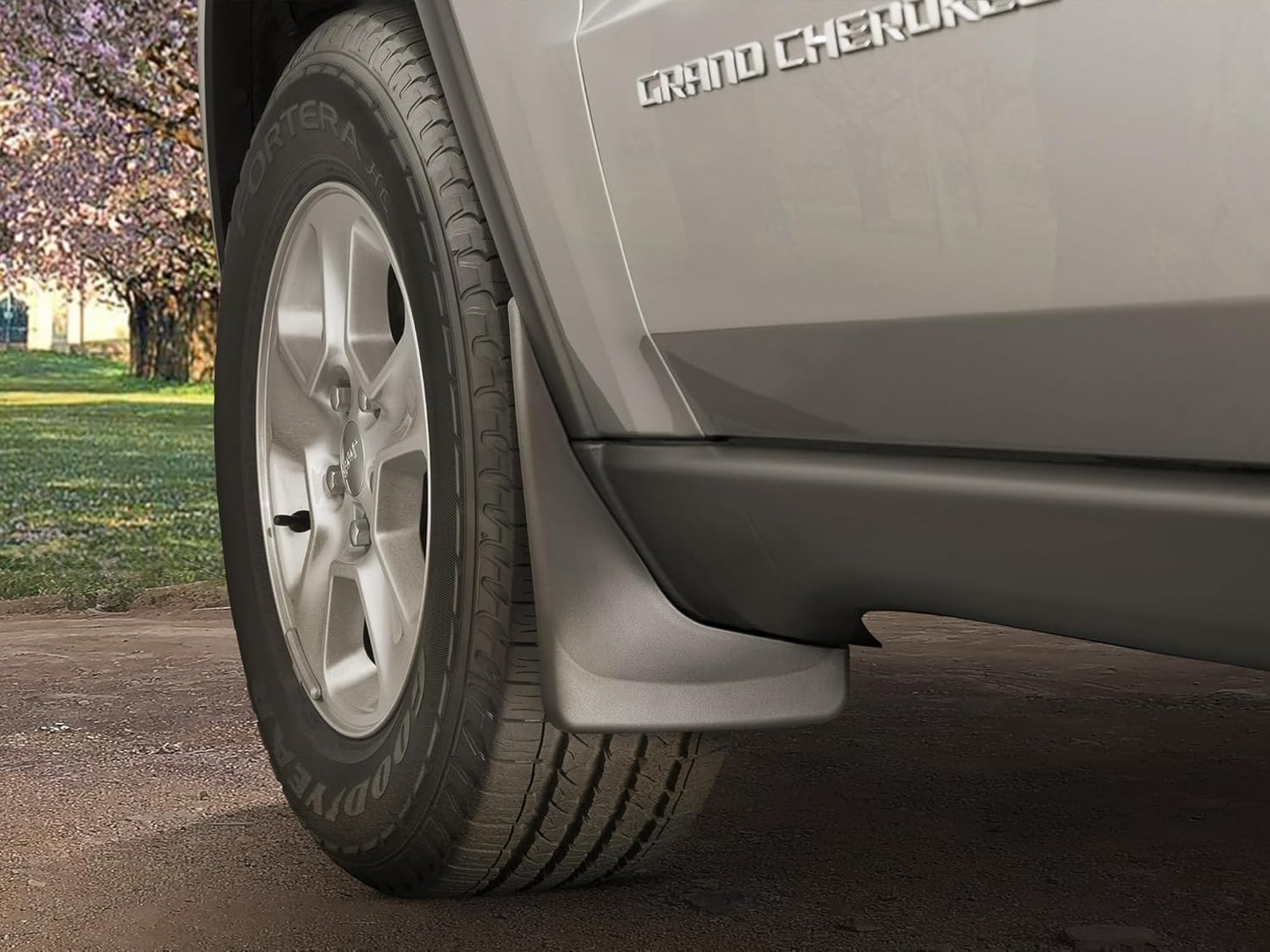 No-Drill Mud Flaps for Ford F-150 - Front & Rear Set (Black)