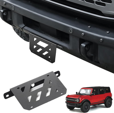 Iron License Plate Bracket for Ford Bronco 2/4-Door 2021 - 2024