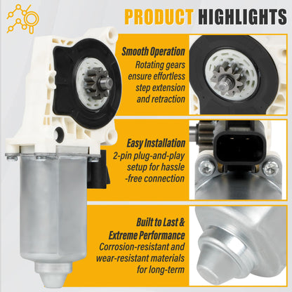 AMP Research Side Step Motor Kit - 80-03129-90, Replaces A10049-113